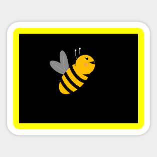 Buzzing bee Sticker